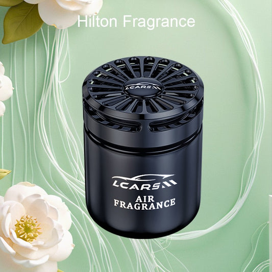 Car Aromatherapy Black Glass Bottle Balm Long Lasting Eau de Toilette Car Fragrance Solid Fragrance Decoration