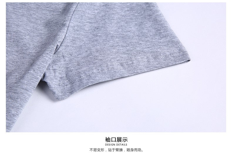 2025 New Summer Brand Tops Round Neck t Shirt For Men 95% Cotton 5% Spandex Plain Bulk Short Sleeve Casual Fashion Mens Clothes
