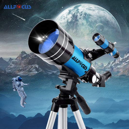 ALLFOCUS 30070 Astronomical Telescope, High Power Large Aperture Telescope for Space Powerful Monocular 70MM Lens Night Vision