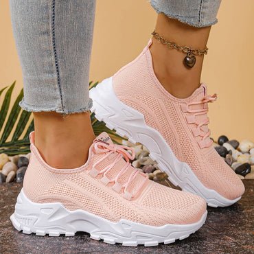 Ladies shoes women's sneakers shoes woman 2025 Solid color increases height and is versatile cheap shoes clearance free shipping