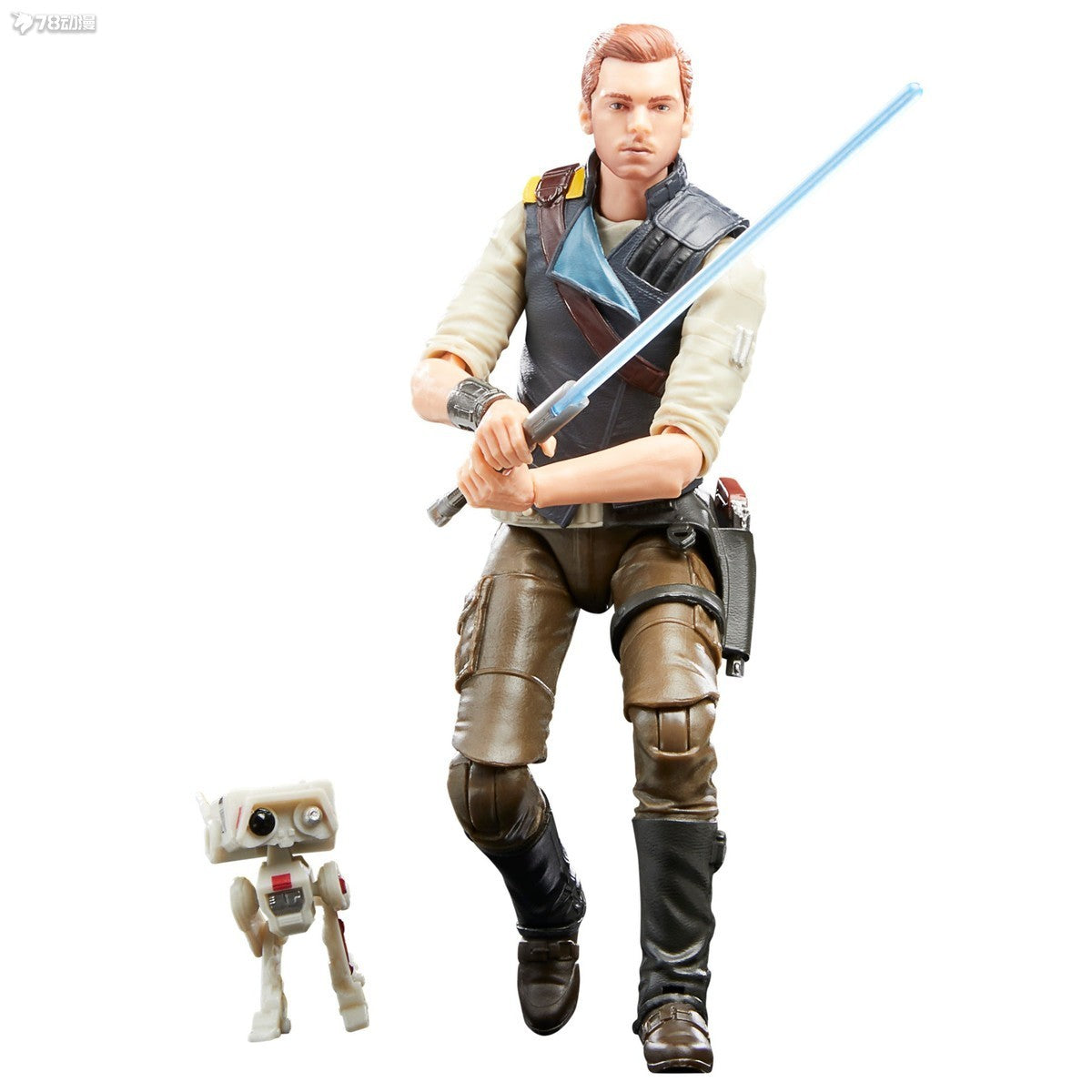 Original 6 Inch Star Wars The Black Series Jedi Cal Kestis Mandalorian Axe Woves Action Figure Toys Collection