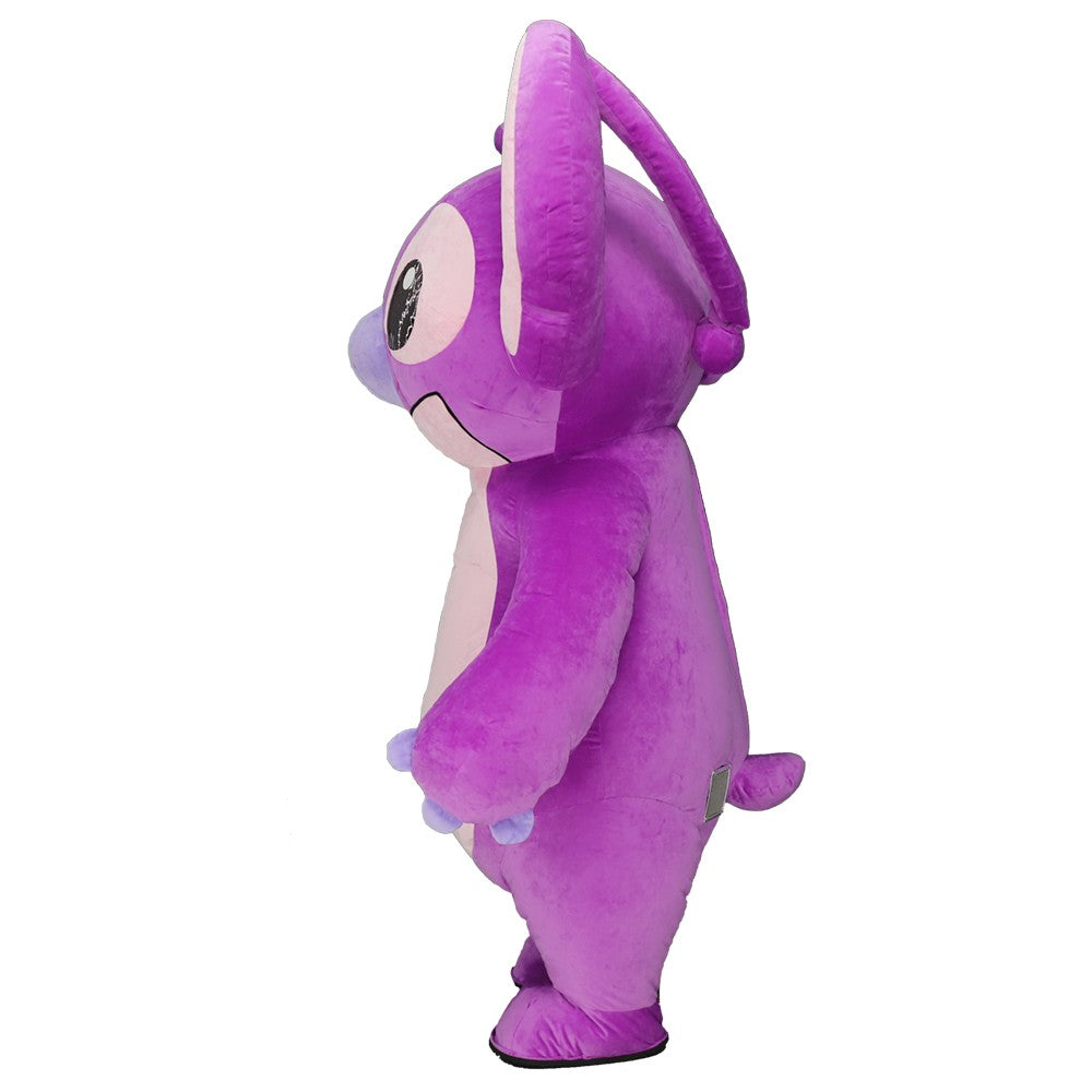 Inflatable Colored Eyeless Monster Costume Mascot Parade Adult Character Cosplay Halloween Wedding Party Event Plush Set