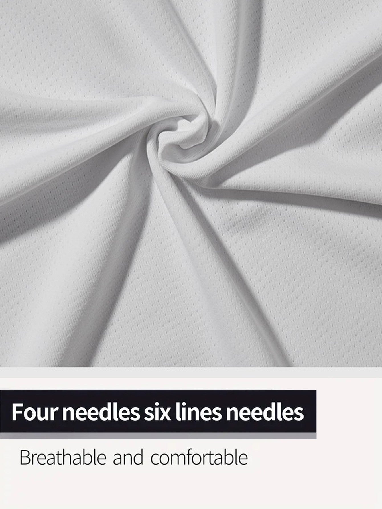 Round Neck T-Shirt 1 Piece White Ultra-Light Men's Quick Drying Breathable Sweat-Absorbent Shirt Suitable for Fitness Gym and Ru