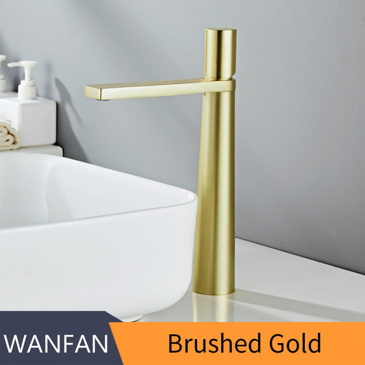 Basin Faucet Brass Bathroom Faucet Mixer Tap Black/Chrome Wash basin Faucet Single Handle Hot and Cold Lavotory Faucet 855921