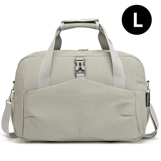 Women Travel Tote Bag Casual Outdoor Travel Short Trip Luggage Shoulder Bags Portable Commuting Gym Fitness Sports Handbag