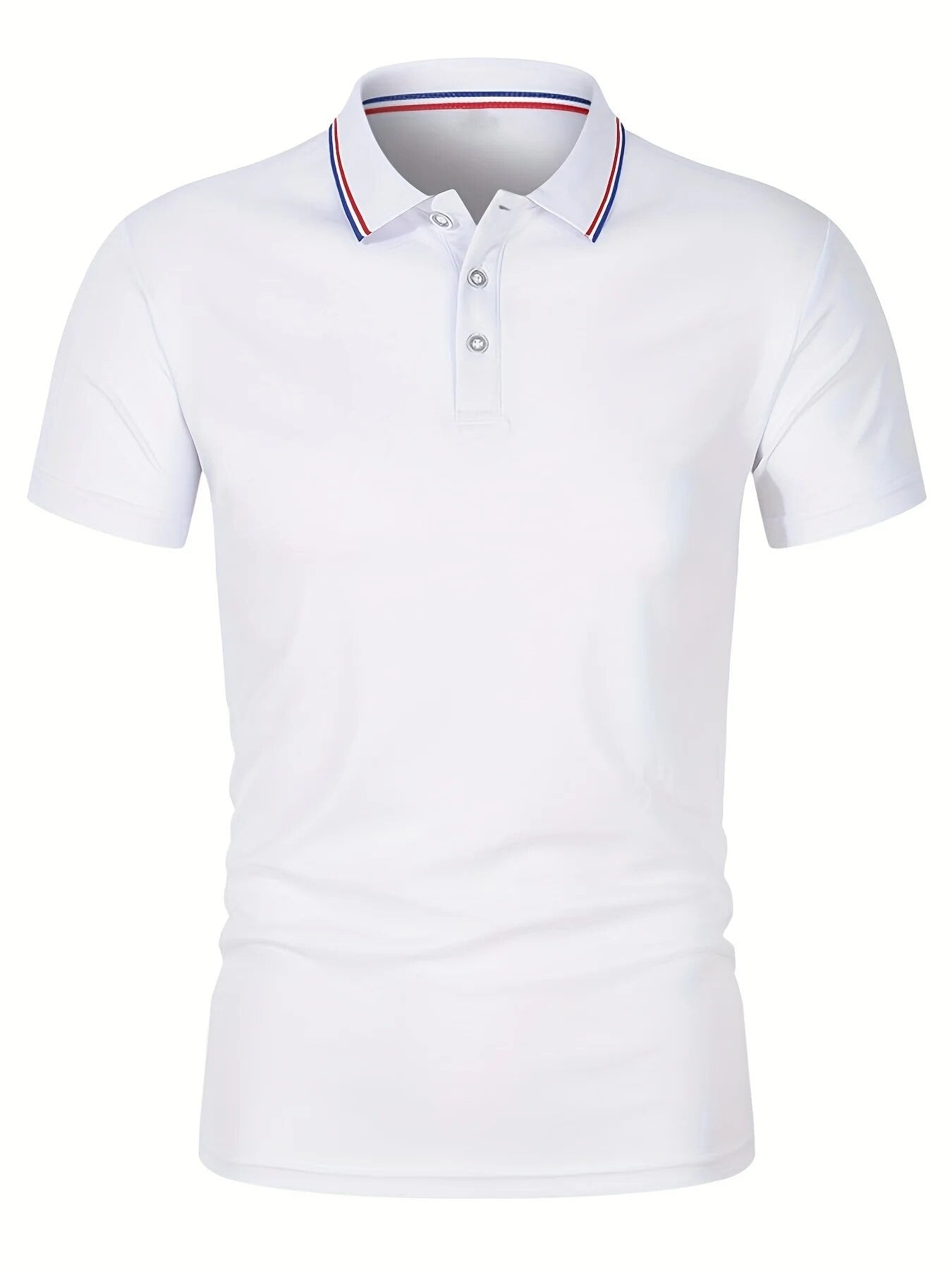 2025 Hot Sale Men's Summer Casual Breathable Comfortable Polo Shirt Men's Solid Color High Quality Short Sleeve T-Shirt