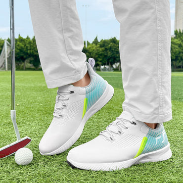 New Golf Shoes Men's Golf Shoes Casual Sneakers Anti-slip Outdoor Training Fitness Breathable Damping Wear-resistant Anti-odor