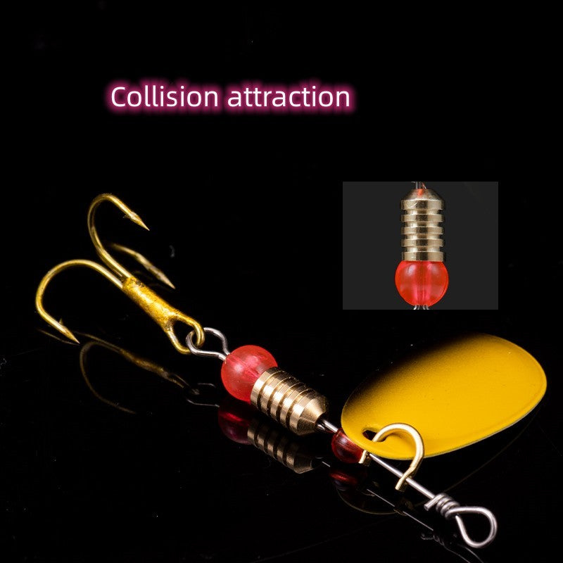 10pçs Isca de Pesca Colher de Metal Spinner Colher Iscas Artificiais Pesca Wobblers Kit de Crochê para Lúcio com Caixas de Utensílios