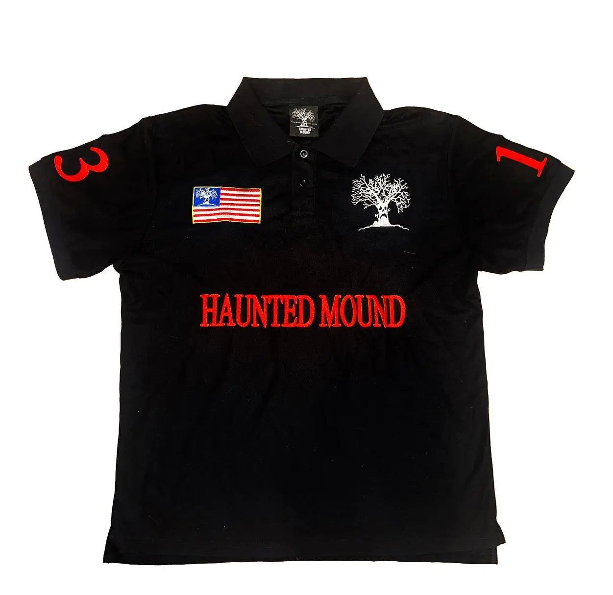 Retro Long Sleeve Polo Shirt Y2k Casual Loose Letter Pattern Embroidery T Shirts Street Sweatshirt Men Cotton Jersey Lapel Golf