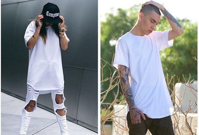 2025 MRMT High Street Arc Hem Mens T Shirt High Quality Cotton Men T-Shirt Lengthened Over Size Man Tops Tees For Male Tshirt