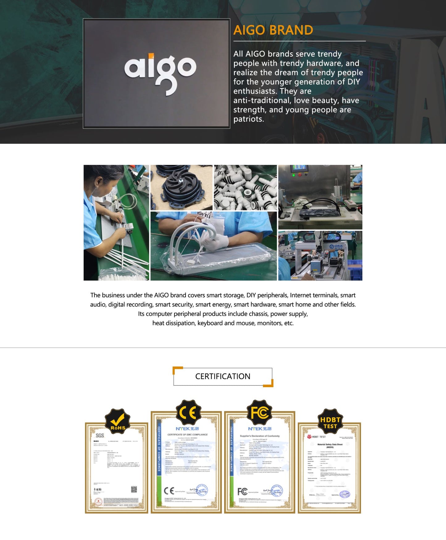 Aigo AR12 120mm PC Gamer Computer Case Fan RGB 12v Heatsink Aura Sync Cooler Argb Silent Controller Kit Fan Cooling Ventilador