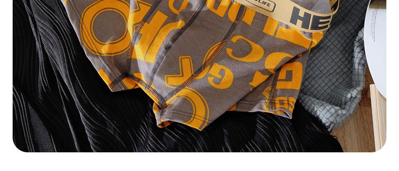 Men Underwear BoxerShorts Cotton Man Panties Male Boxers Breathable Comfortable Mens Printed Underpants Sexy cuecas calzoncillos