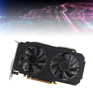 Gaming Graphics Card 2 Cooling Fans 16 PCI Express 3.0 256bit Support 8K Graphics Card Good Performance for Office