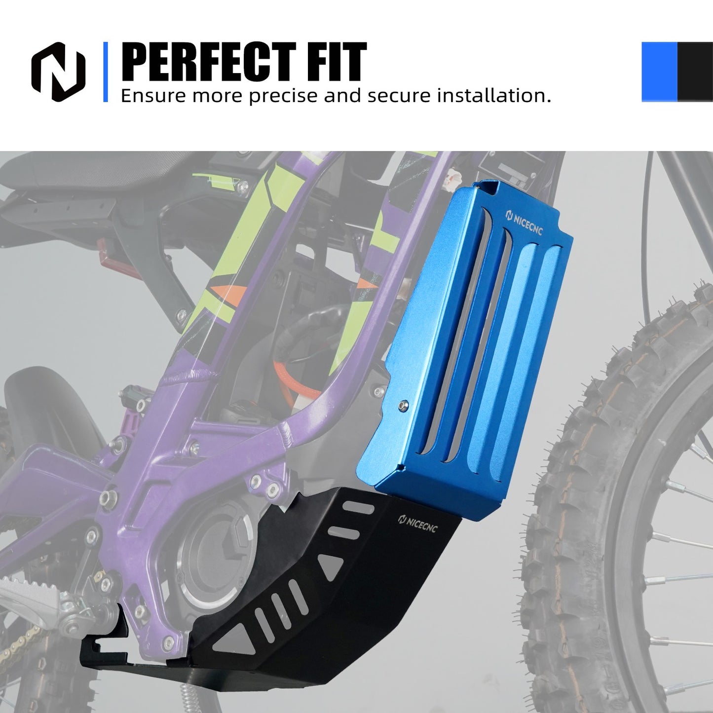 Para Surron Light Bee X Tampa do Controlador Protetor de Chassis de Motor Para SUR-RON Light Bee S L1E Para Segway X160 X260 Bicicleta Elétrica de Sujeira