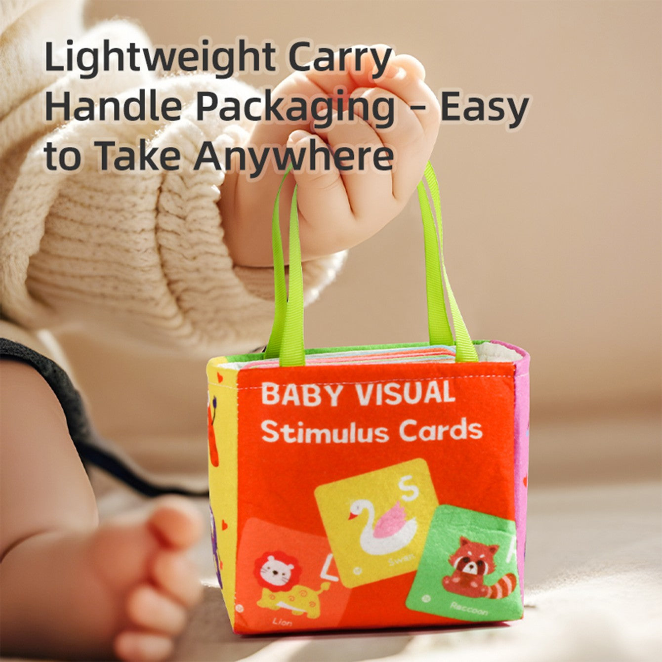 Baby object recognition cards, educational toys, early education and enlightenment