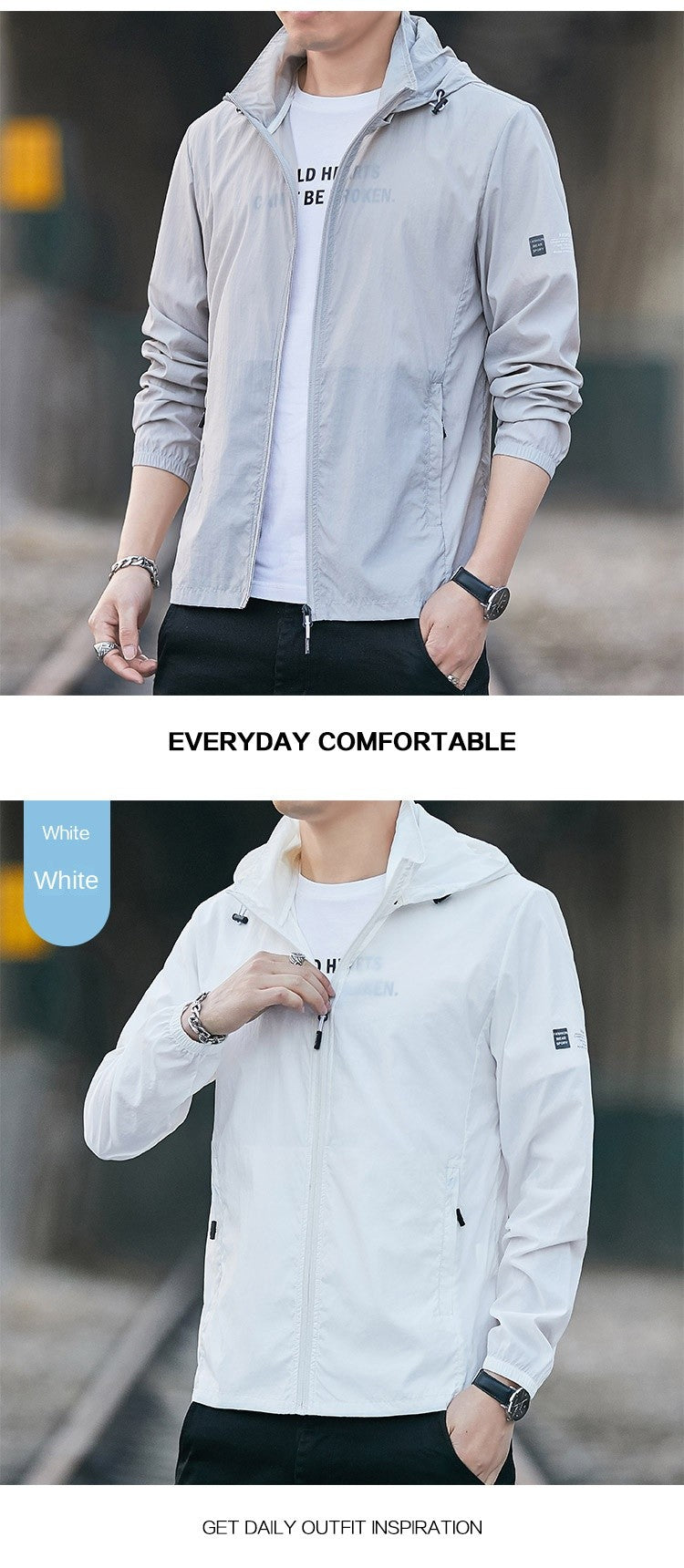 Fashionable and trendy new hot selling sun protection clothing, lightweight and breathable, couple's cold and super strong UV pr
