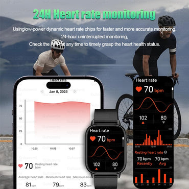 2025 Military GPS Smart Watch Men Flashlight Compass Waterproof Outdoor Sports Tracker Bluetooth Call Smartwatch For Android IOS