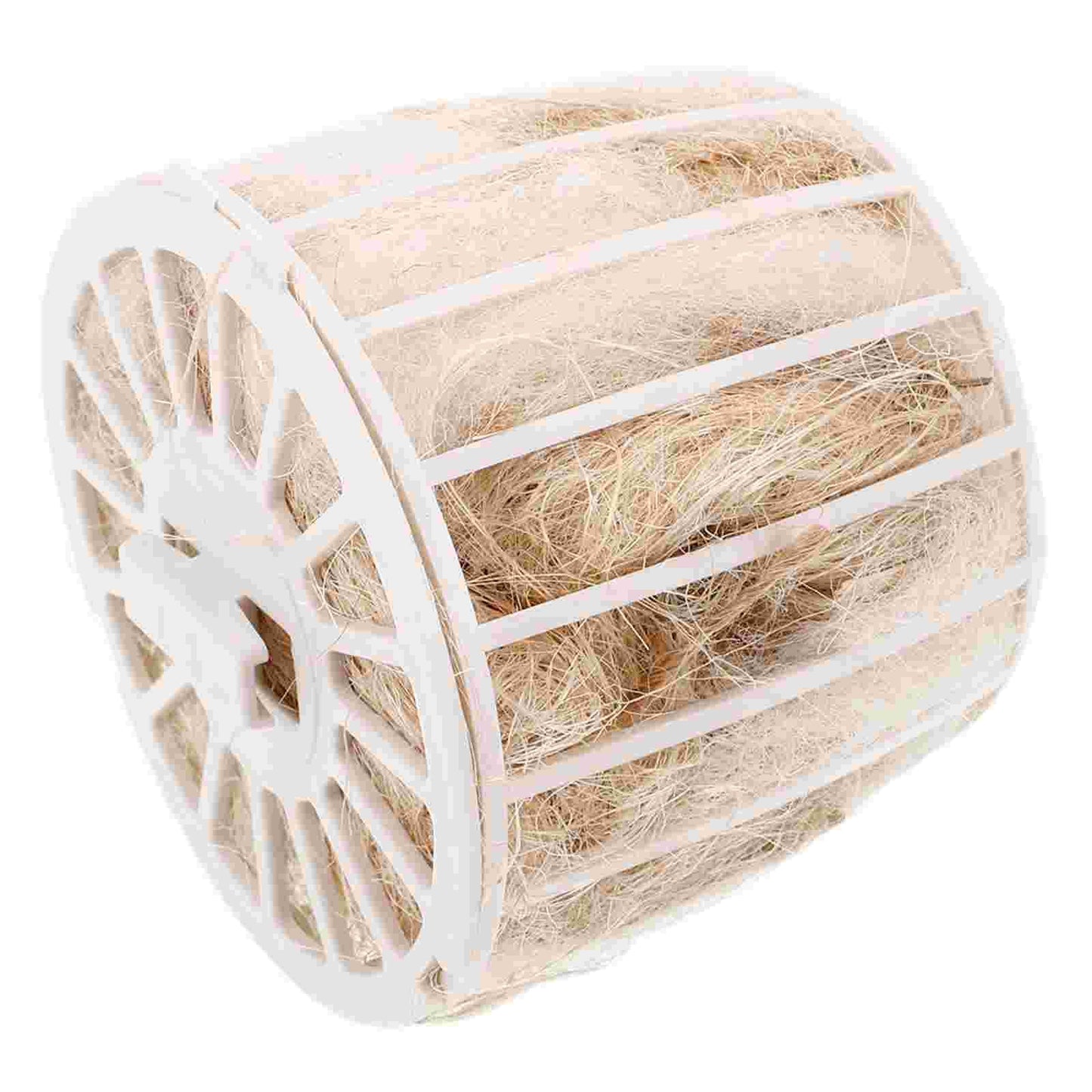 Idílico Tecido Ninho de Pássaro Material Cordão Algodão e Juta Nidificação Artificial Suporte para Café Finch