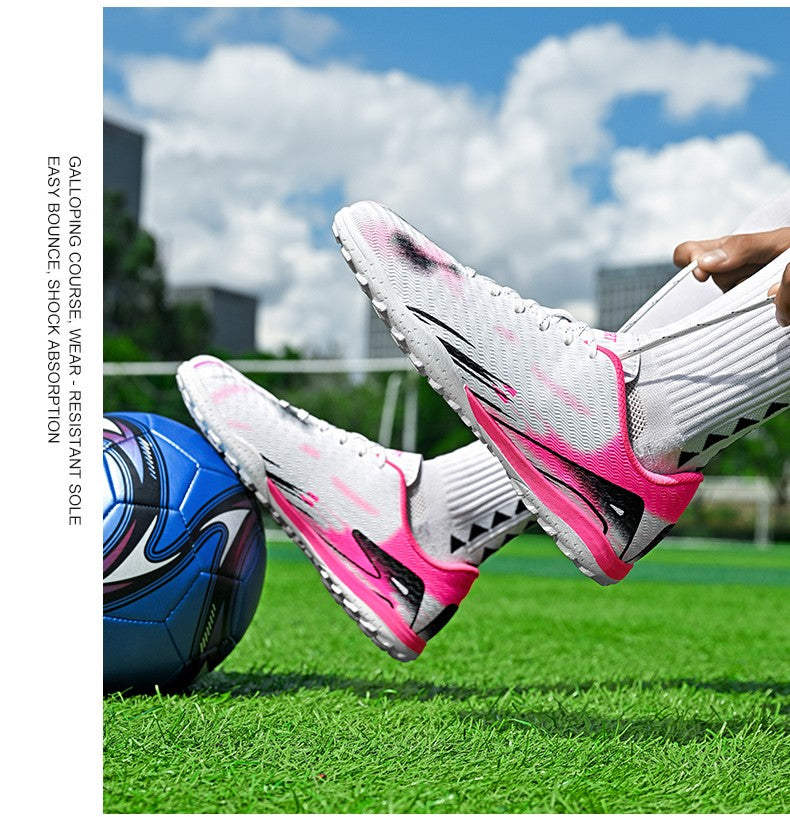 New Men's Soccer Shoes Cleats Non-Slip Training FG Football BootsTop Quality Sneakers Wholesale Drop Shipping Unisex Adult 2025