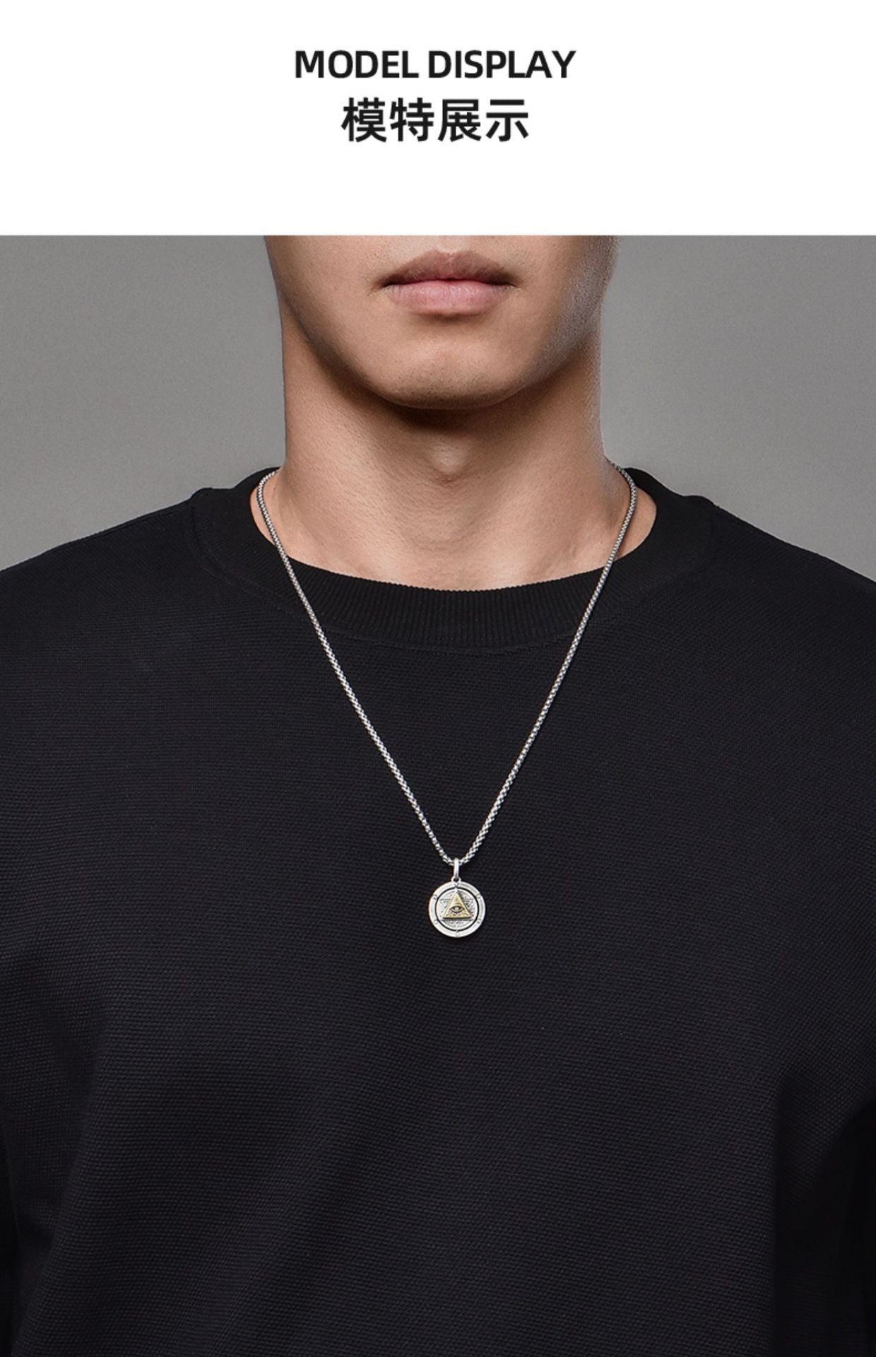 Colar Olho de Hórus Amuleto Olho Grego Pingente Antigo Egito Proteção Colar Joia Presente Masculino e Feminino Amuletos Espirituais