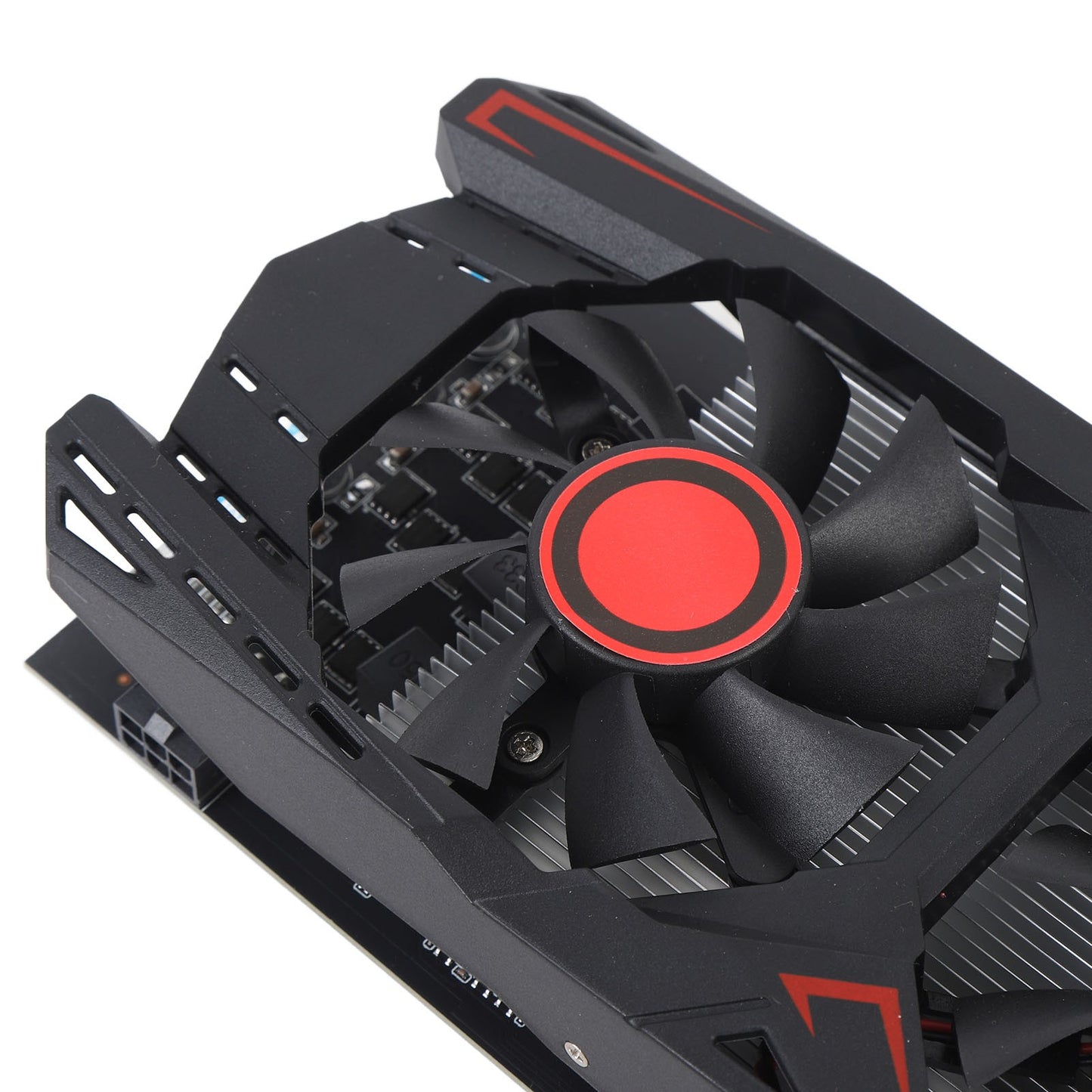 Gaming Graphics Card PCIE 2.0 16X Slot Double Fan HD Multimedia Interface Graphics Card Low Noise DVI VGA Interface for Work