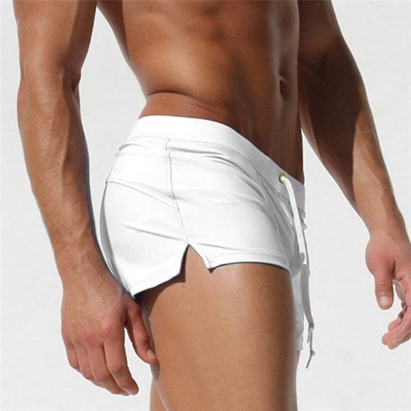 New Fashion Swimwear Men Breathable Men's Swimsuits Trunks Boxer Briefs Sunga SwimSuits Maillot De Bain Beach Shorts