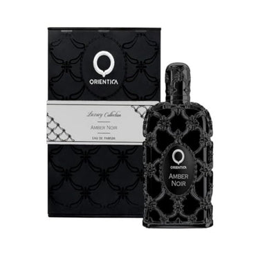 Orientica Amber Noir Eau De Parfum com Notas de Figo, Elemi e Sândalo – Uma Fragrância Amadeirada Ambarada Ousada e Sofisticada para Homens e Mulheres