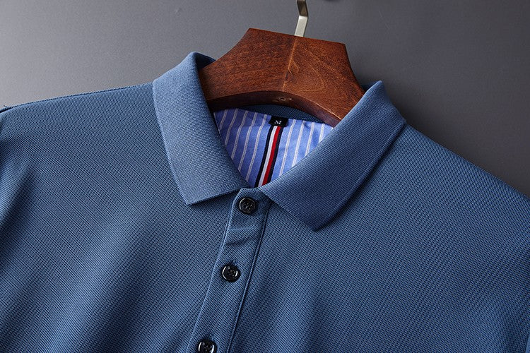 Summer luxury brand short sleeve POLO shirt men's fashion custom design embroidered top comfortable breathable casual T-shirt