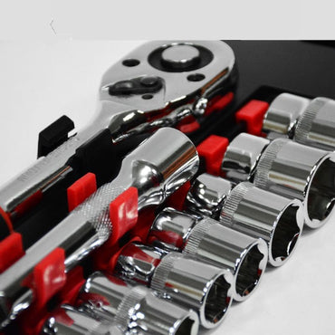 New Upgrade Wrench Socket Set Hardware Car Boat Motorcycle Bicycle Repairing Tool