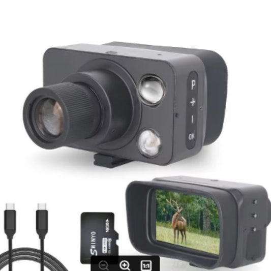 60X HD Zoom Spotting Scope Telescope Powerful Magnification Long Range Hunting Camping Astronomical Telescope For BirdWatching