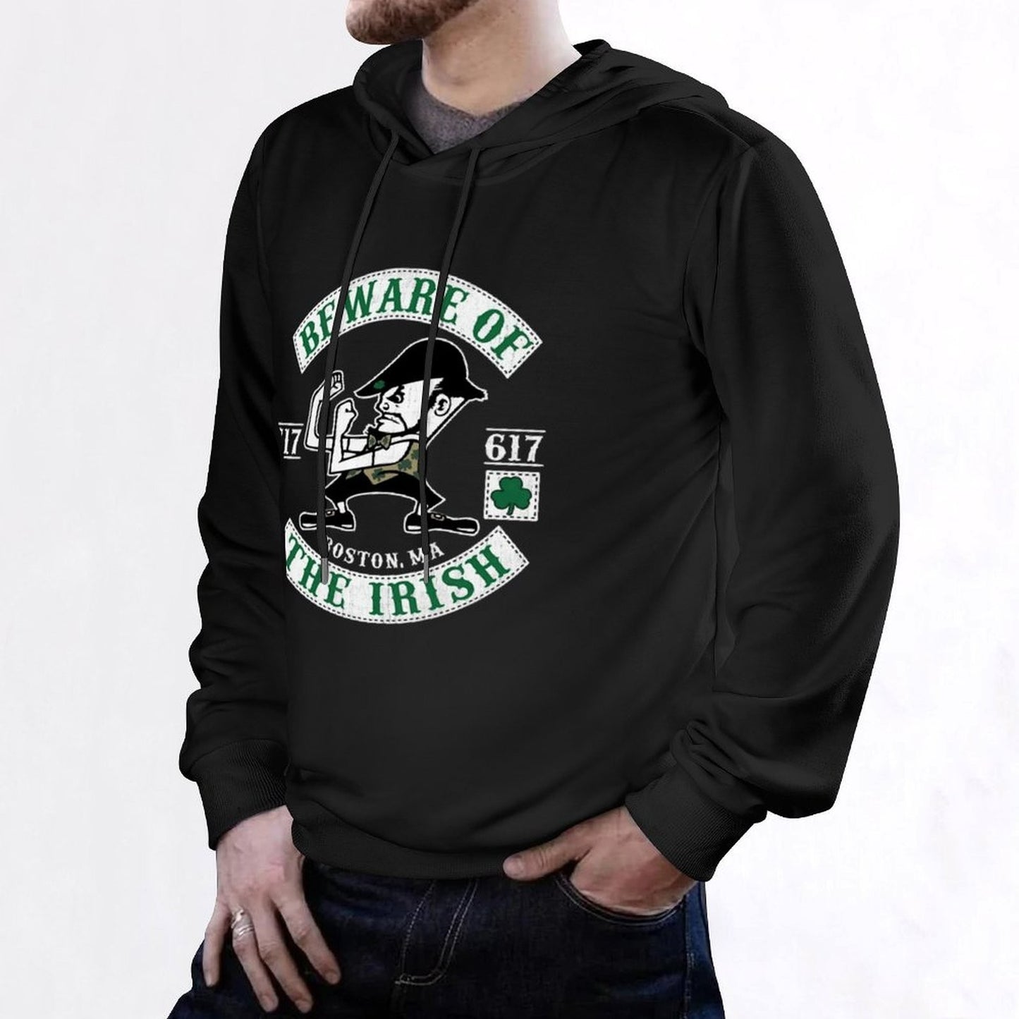 Fighting Irish Pub Boxing Hoodie autumn clothes men's sweat-shirt set hooded shirt fashion men men's oversize hoodie
