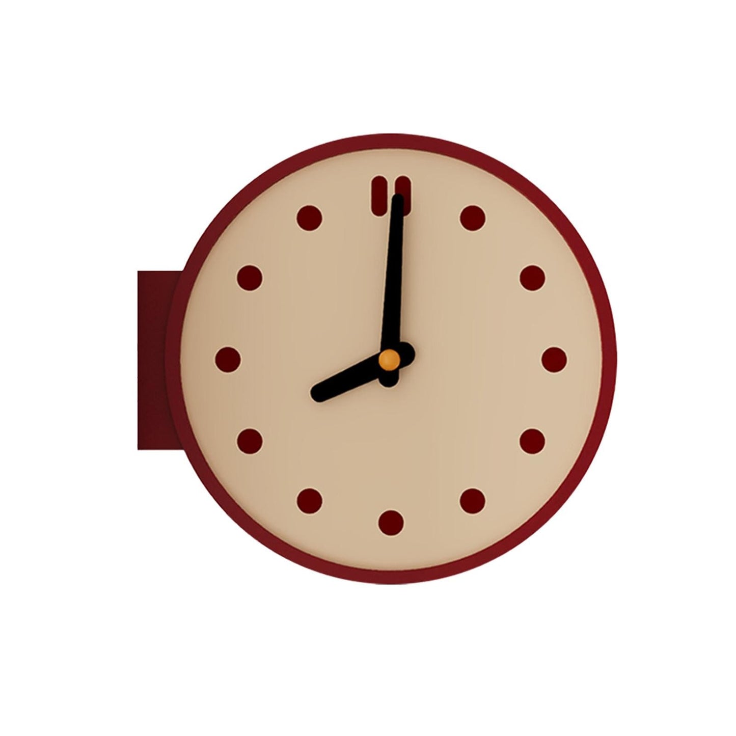 Corner Wall Clock Tabletop Clock Decorative Modern Watch Craft Art Stylish