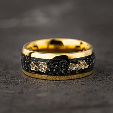 8MM Meteorite tungsten ring anillos bague homme pareja de compromiso fashion jewelry Men's wedding bands engagement rings gifts