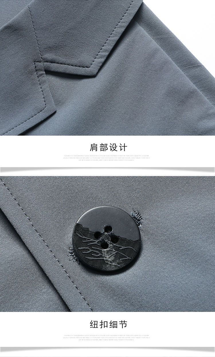 New Summer Man Thin Breathable Blazers Jackets Solid Business Casual Suits Coats Male Slim Elastic Blazers Jackets Clothing 4XL