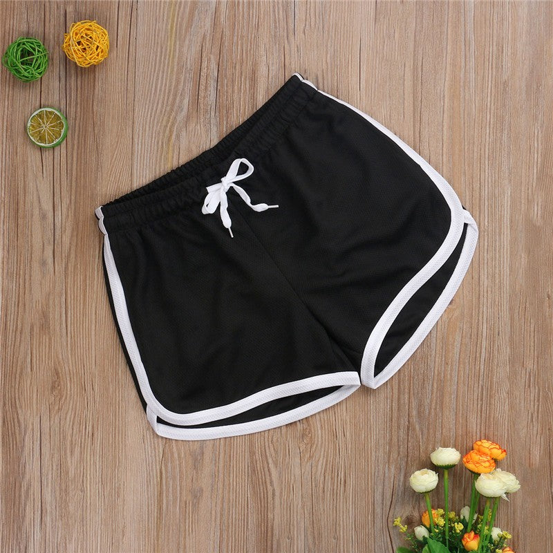 Summer Quick Dry Shorts Men Beachwear Workout Gym Sports Running Fitness Casual Elastic Drawstring Shorts For Men