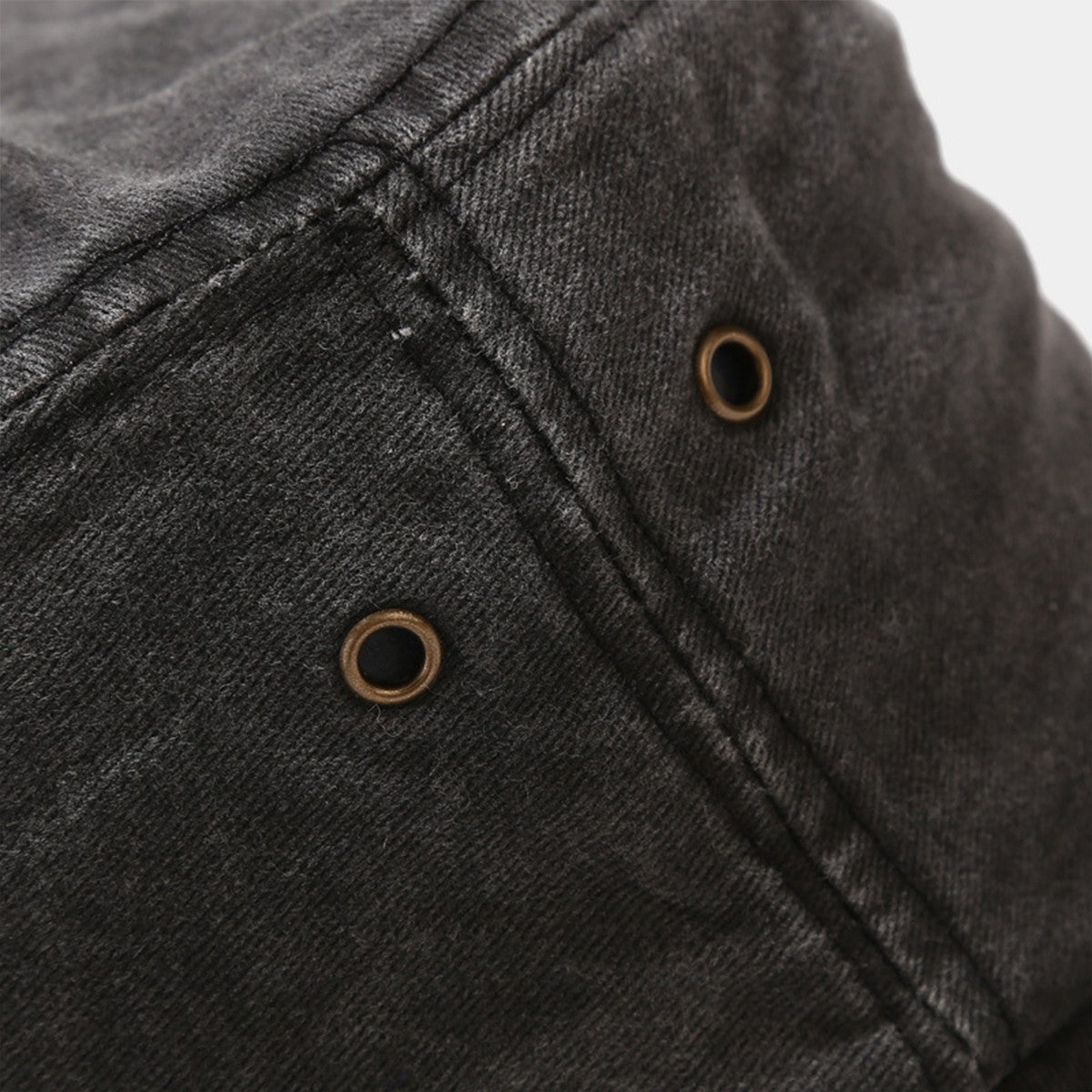 1 "sunrise" printed washed retro sunshade embroidered fisherman hat outdoor fashion accessory, made of polyester fabric