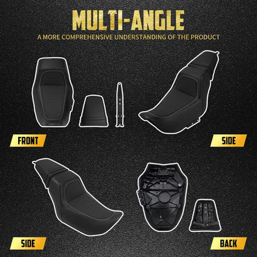 Motorcycle Two Up Driver Passenger Seat Rider Saddle Pillion For Harley Nightster RH975 2022-2024 Nightster Special RH975S 23-24