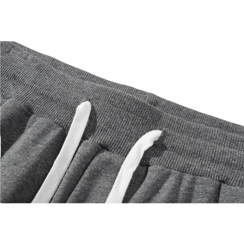 Men 100% Cotton Pants Elastic Gym Sweatpants Casual Jogging Trousers Sport Joggers Fitness Running Pants Man Clothing Streetwear