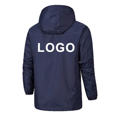 Outdoor Jacket Windproof Waterproof Breathable Thin Jackets Windbreaker Cycling Mountaineering Clothes Custom Logo Print