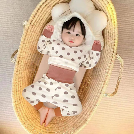 Baby Clothes 2pcs Sets Autumn Winter Baby Pajama Set Bottom Underwear Two-piece Set Cotton Baby Boy Long Sleeves Outfit