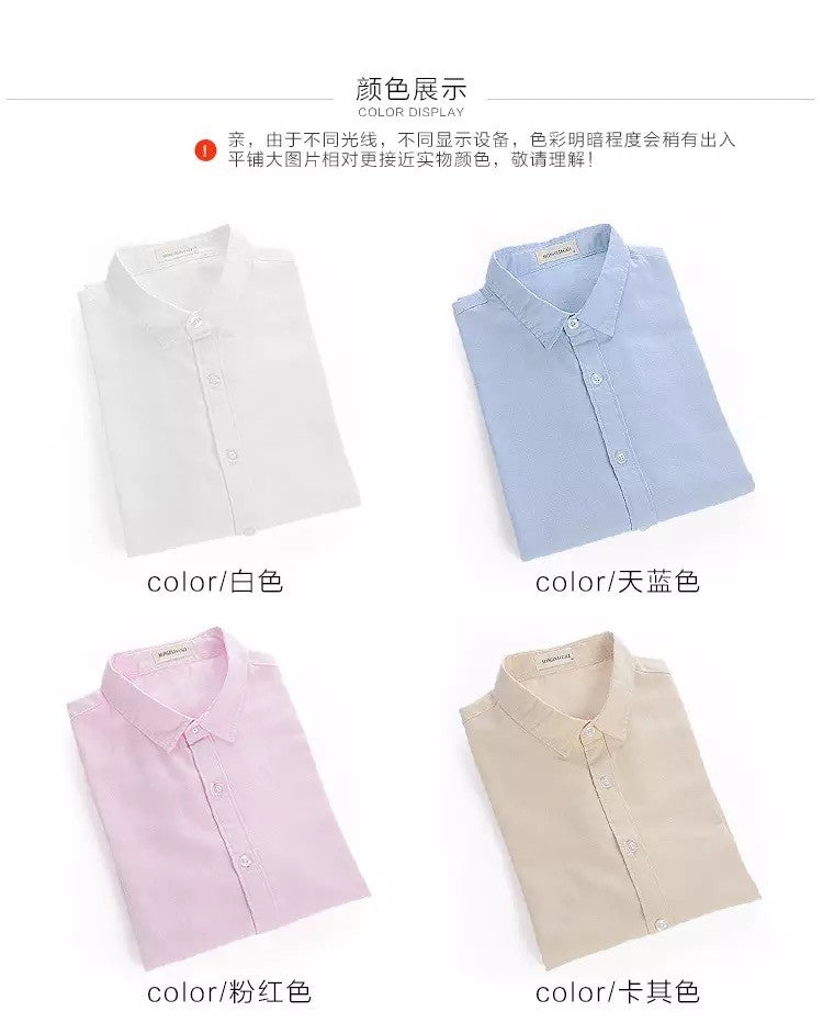 HOO2025 linen shirt young male leisure cotton shirts with short sleeves business cultivate one's morality thin comfortable shirt