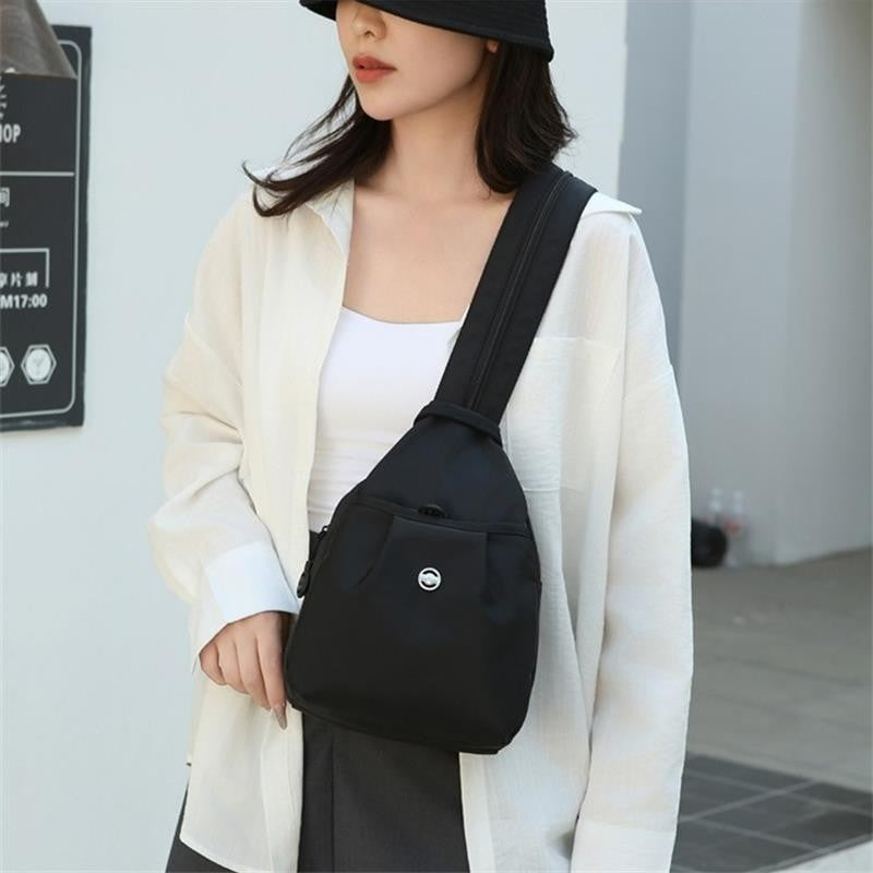 Large-capacity Portable Storage Bag Casual Small Backpack With Multiple Compartments Chest Bag Crossbody Bag Commuter Bag Gifts