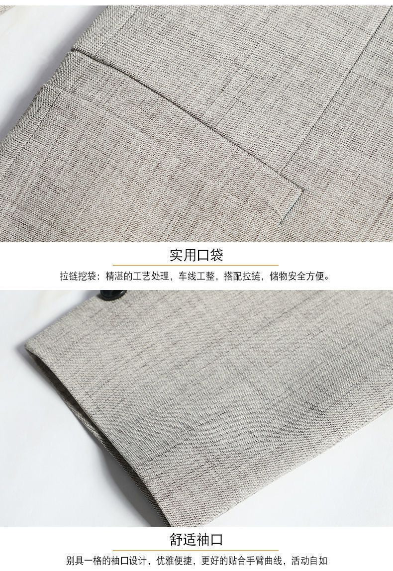 2025 New Men Suit Jacket Thin Blazers Spring Autumn Solid Business Casual Suit Jacket Men Clothing Blazer Hombre Coats