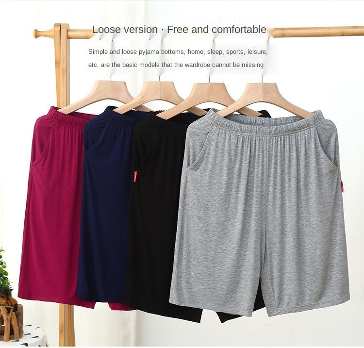 Homme Short Mens Jogging Casual Sweatpant Men size 6XL Breathable Home shorts Beach Solid Cotton Shorts Men Striped Panties