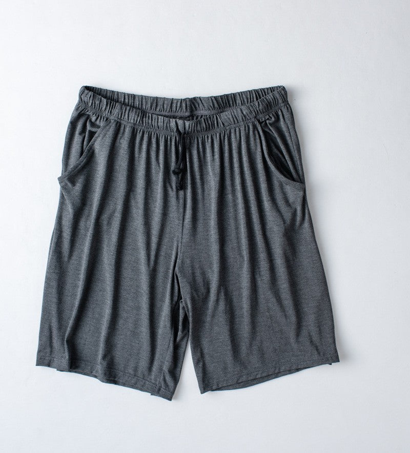 Modal Cotton Pajamas Suit Summer Men's Thin Loose Short-sleeved Shorts Nightwear Male Soft Breathable Homewear Sports Loungewear
