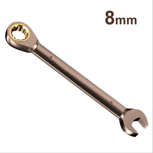 1pcs Ratchet Wrench Keys Gear Ring Tool Torque Universal Spanners for Car Repair Tools Metric