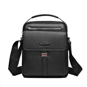Genuine leather texture men's shoulder bag Crossbody bag Business bag men's bag large capacity computer handbag conference bag