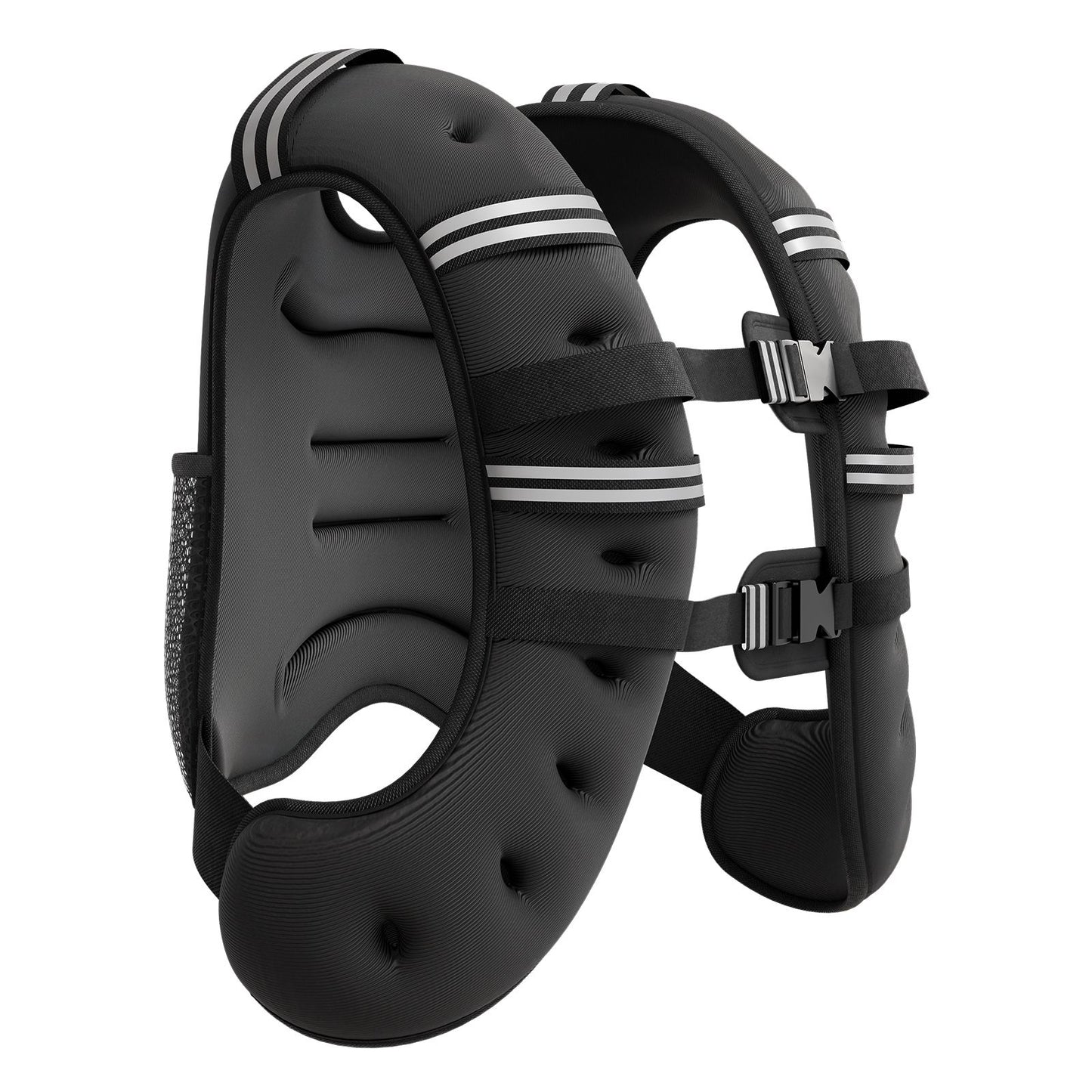 Weighted Vest Fitness 6lb/12lb/18lb/22lb with Reflective Strips Men Women for Workout Strength Training Running Jogging Walking