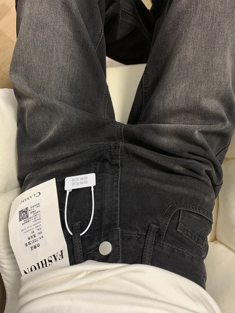 High Waist Wide Leg Jeans Women's Design Sensation Small ence plus Size Loose Drapey Floor-Length Pants Deep Blue