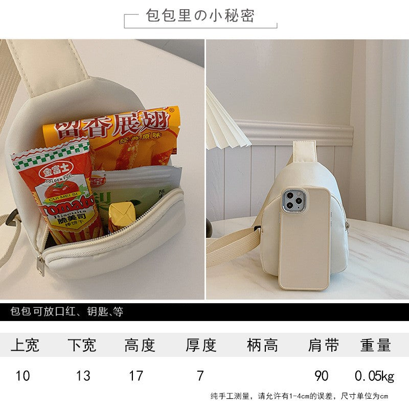 Children Chest Bag Six Seven Italian Brainrot Kids Bag for Girl Boy Daily Travel Purse Cartoon 6 7 Memes Long Strap Shoulder Bag